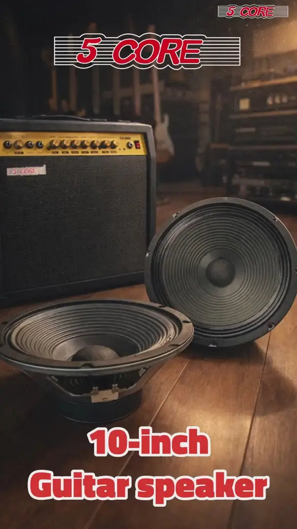 5 Core 10 Inch Guitar Speaker 60W Replacement 16 Ohm Amplifier Driver - HONORABLE VETERANS SOLUTIONS