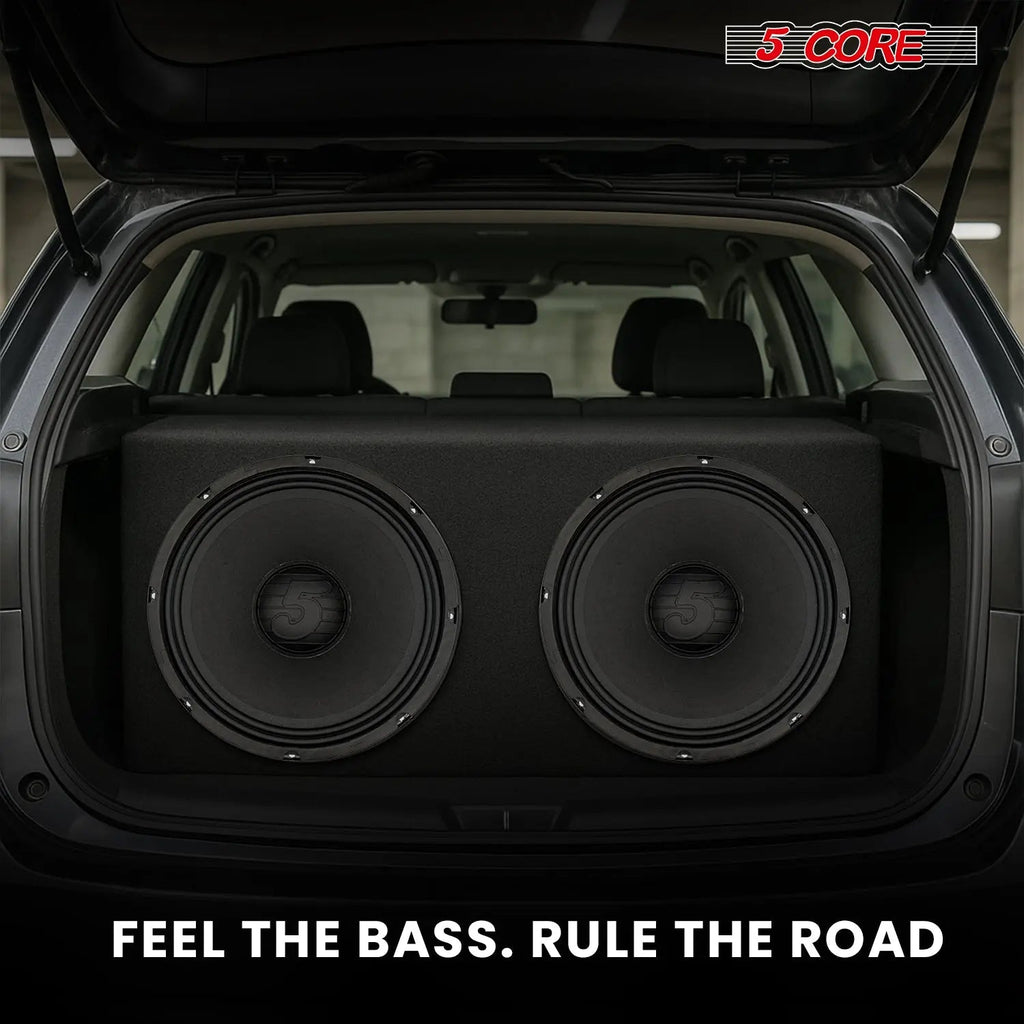 5 Core 12 Inch Speaker Car Audio 200W Powerful Replacement Component Driver 4Ohm Loudspeaker System - HONORABLE VETERANS SOLUTIONS