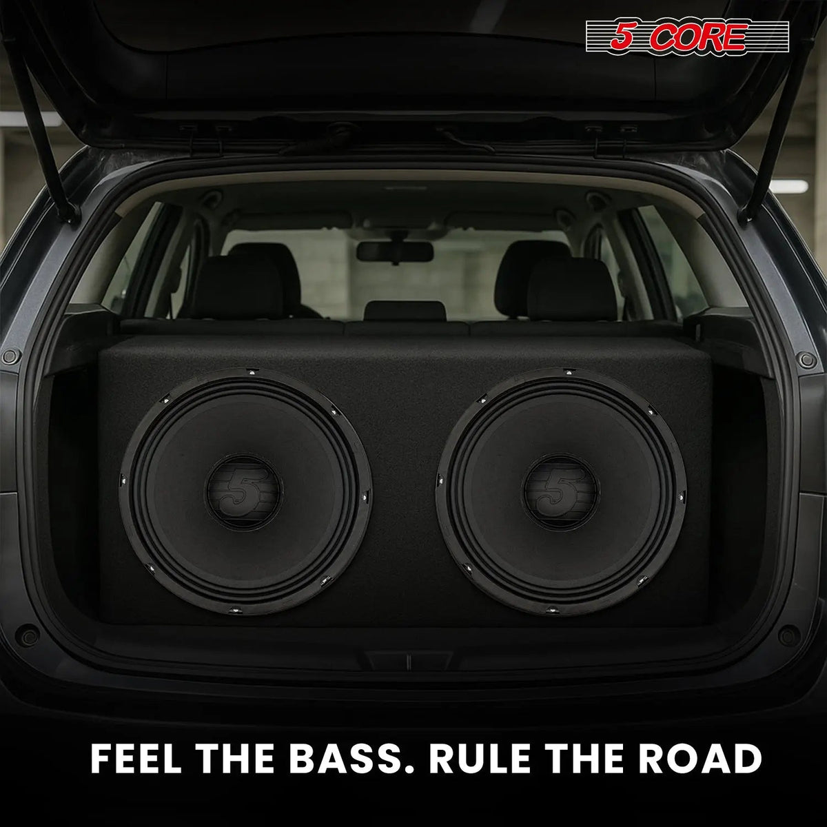 5 Core 12 Inch Speaker Car Audio 200W Powerful Replacement Component Driver 4Ohm Loudspeaker System - HONORABLE VETERANS SOLUTIONS
