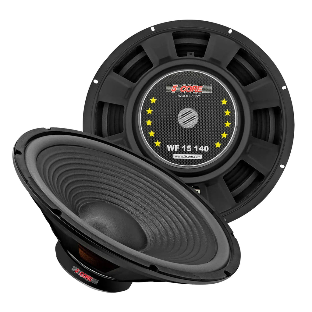 5 Core 15 Inch Guitar Speaker Replacement 450W 4 Ohm Low Distortion for Electric Guitar Amp Cabinet - HONORABLE VETERANS SOLUTIONS