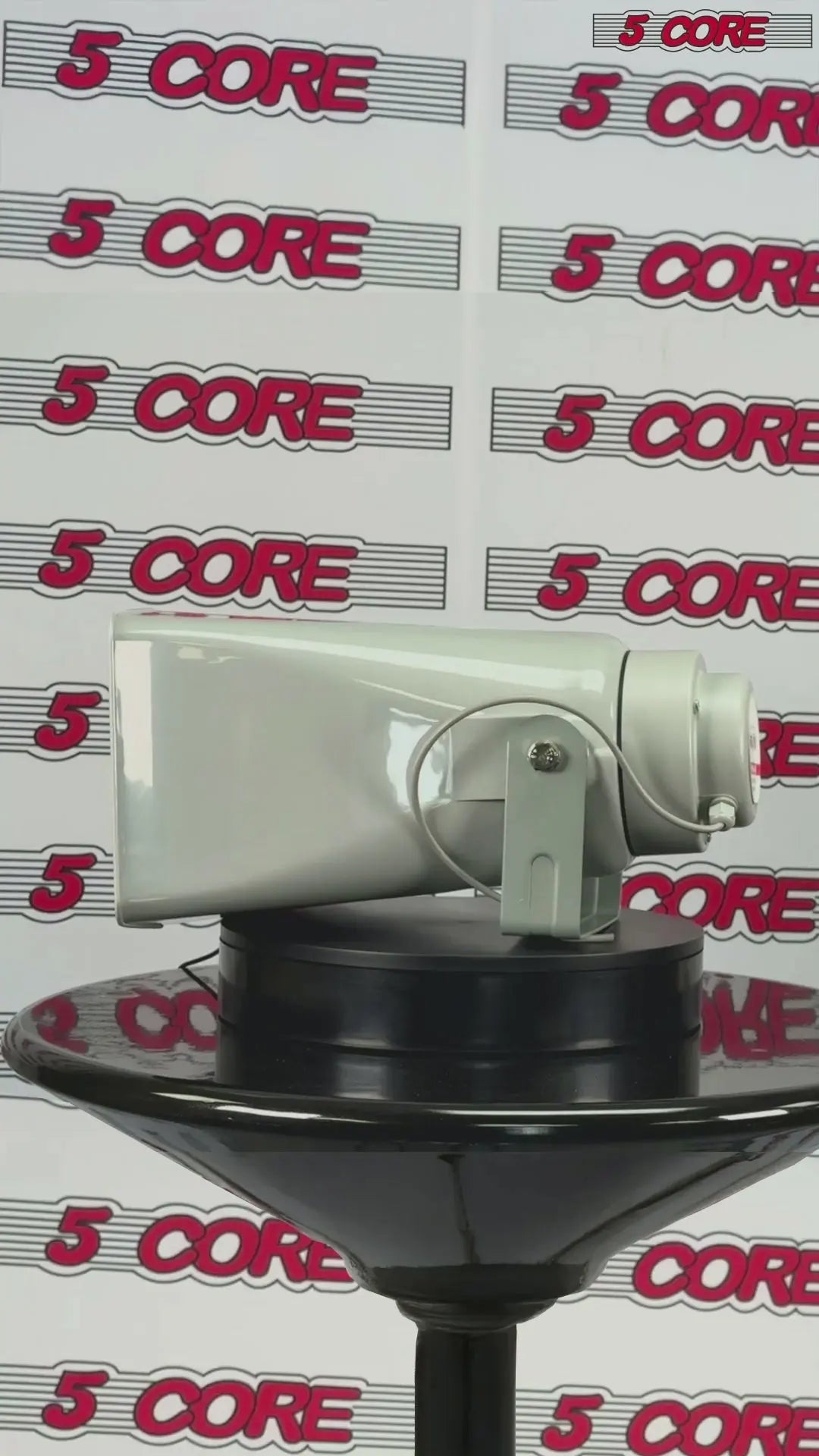 5 Core 16 Inch PA Horn 400W Loud Speaker Bull Horn Loud Audio 10Ohm All Weather Indoor Outdoor Use - HONORABLE VETERANS SOLUTIONS