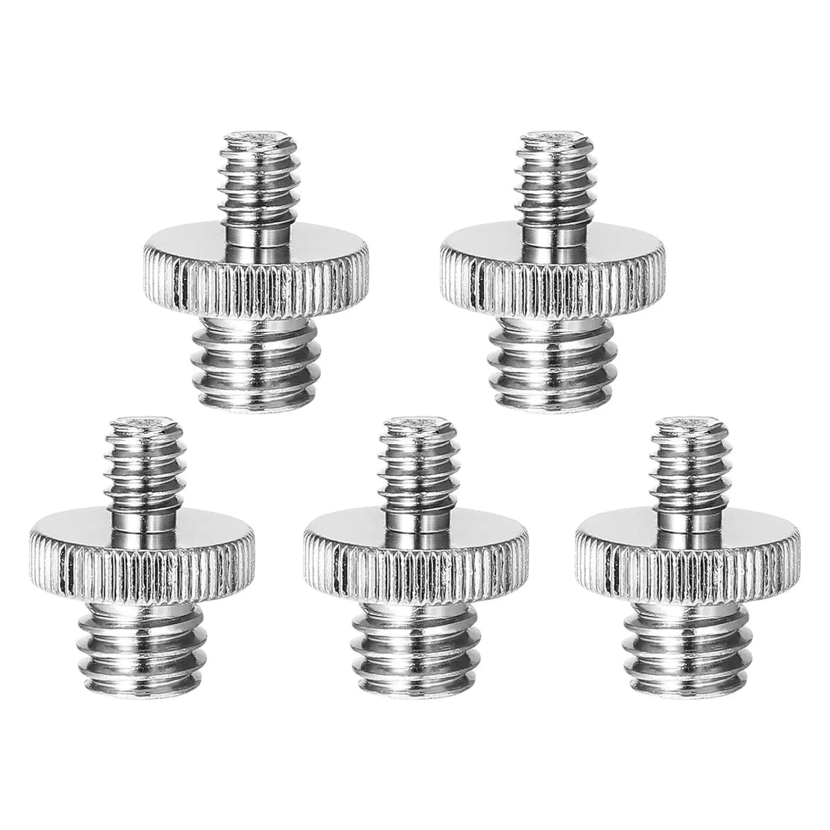 5 Core 3/8 to 1/4 Adapter 5Pcs Camera Mount Durable Tripod Screw Adapter for DSLR Monopod Microphone - HONORABLE VETERANS SOLUTIONS
