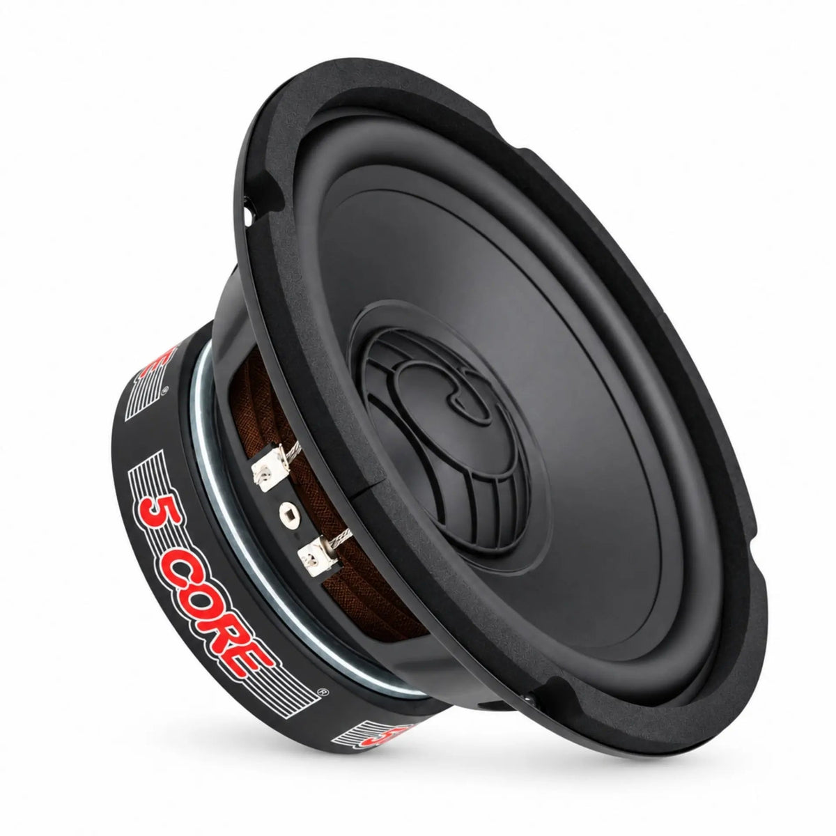 5 Core 8 Inch Car Audio Subwoofer 1000W 4Ohm Shallow Mount Replacement Deep Bass Woofer Speaker - HONORABLE VETERANS SOLUTIONS