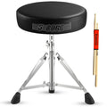5 Core Drum Throne 3" Padded Drum Seat Height Adjustable Drumming Chair for Practice and Performance - HONORABLE VETERANS SOLUTIONS