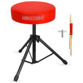 5 Core Drum Throne 3" Padded Seat Adjustable Drumming Chair for Practice and Performance - HONORABLE VETERANS SOLUTIONS