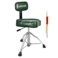 5 Core Drum Throne 4" Padded Seat w Backrest Airlift Adjustable Chair Ergonomic Drummer Stool - HONORABLE VETERANS SOLUTIONS