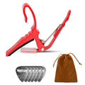 5 Core Guitar Capo Quick Change Acoustic Electric String Clip Banjo Mandolin Or Ukulele - HONORABLE VETERANS SOLUTIONS