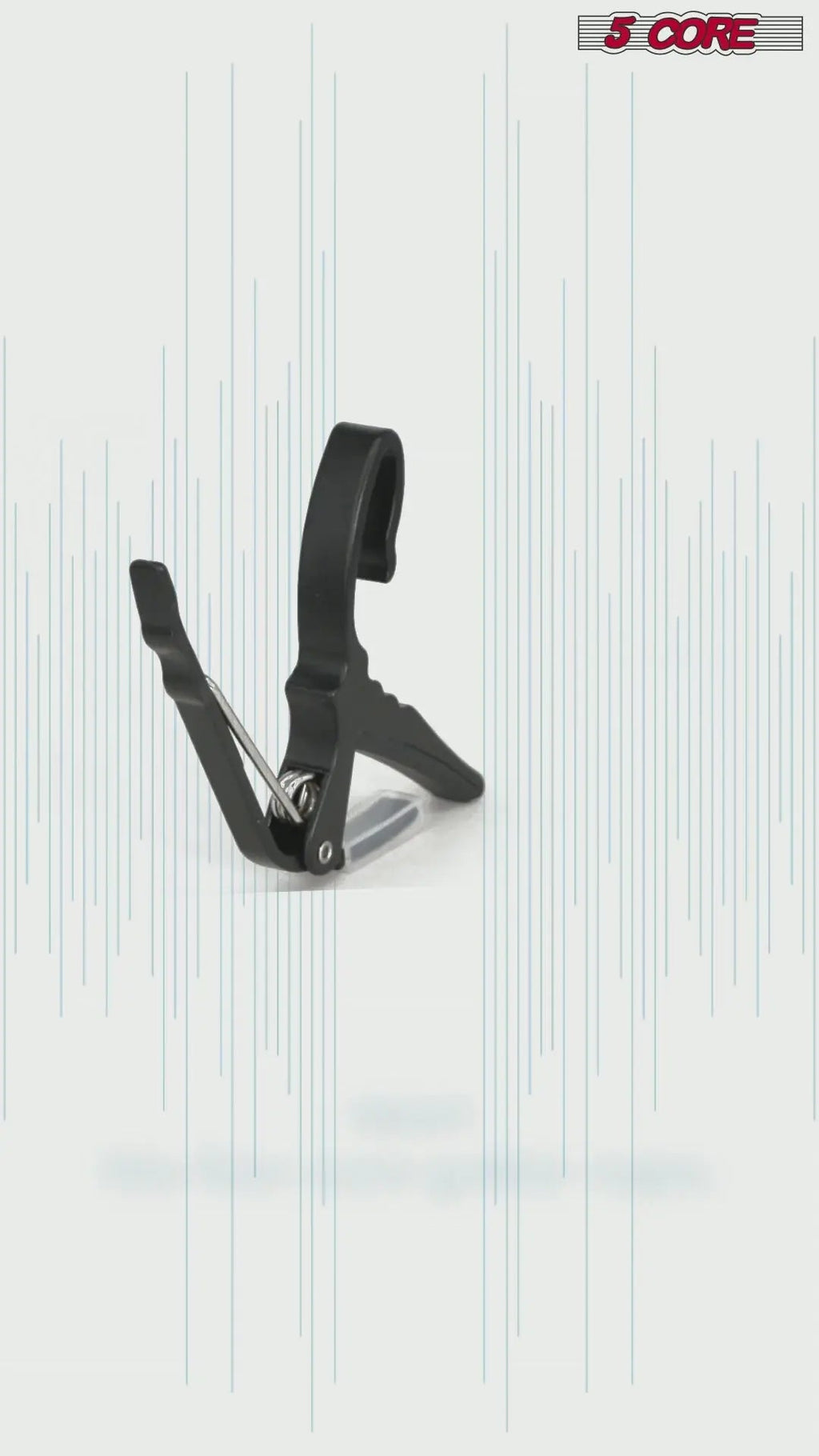 5 Core Guitar Capo Quick Change Acoustic Electric String Clip Banjo Mandolin Or Ukulele - HONORABLE VETERANS SOLUTIONS