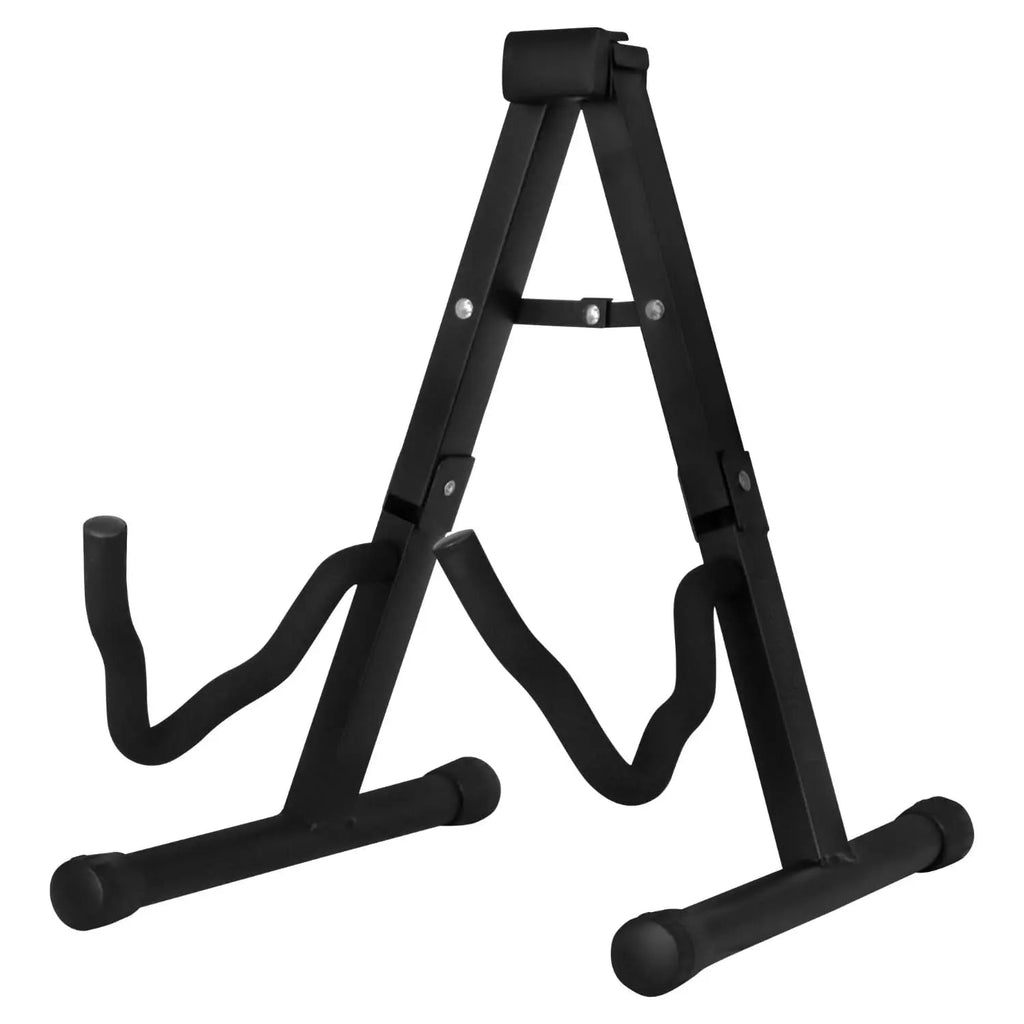 5 Core Guitar Stand A Frame w Soft Foam Arm Non Slip Rubber for Acoustic Electric Bass Ukulele - HONORABLE VETERANS SOLUTIONS
