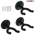 5 Core Guitar Wall Mount 3Pc Wall Mount for Classical Electric Acoustic Bass Guitars for Home Studio - HONORABLE VETERANS SOLUTIONS