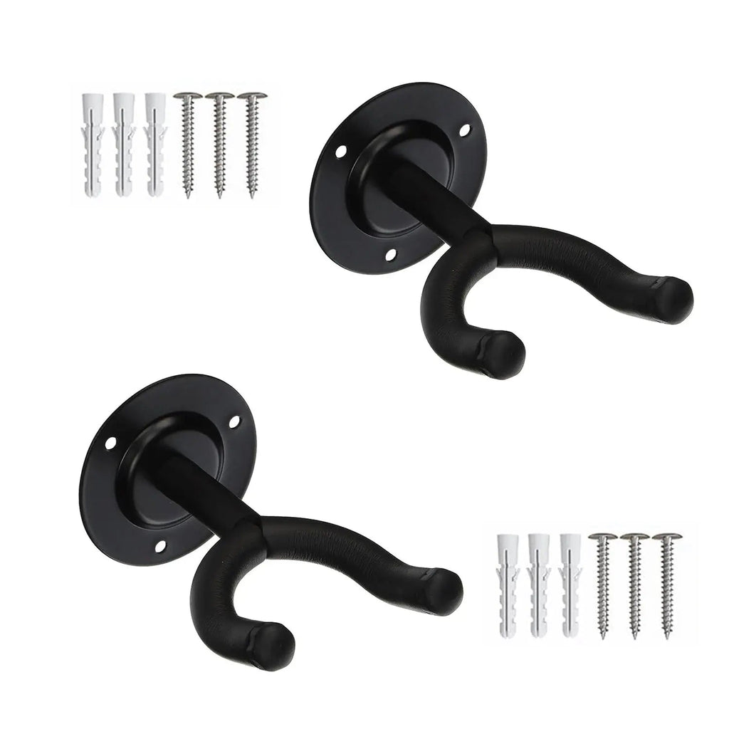 5 Core Guitar Wall Mount 3Pc Wall Mount for Classical Electric Acoustic Bass Guitars for Home Studio - HONORABLE VETERANS SOLUTIONS