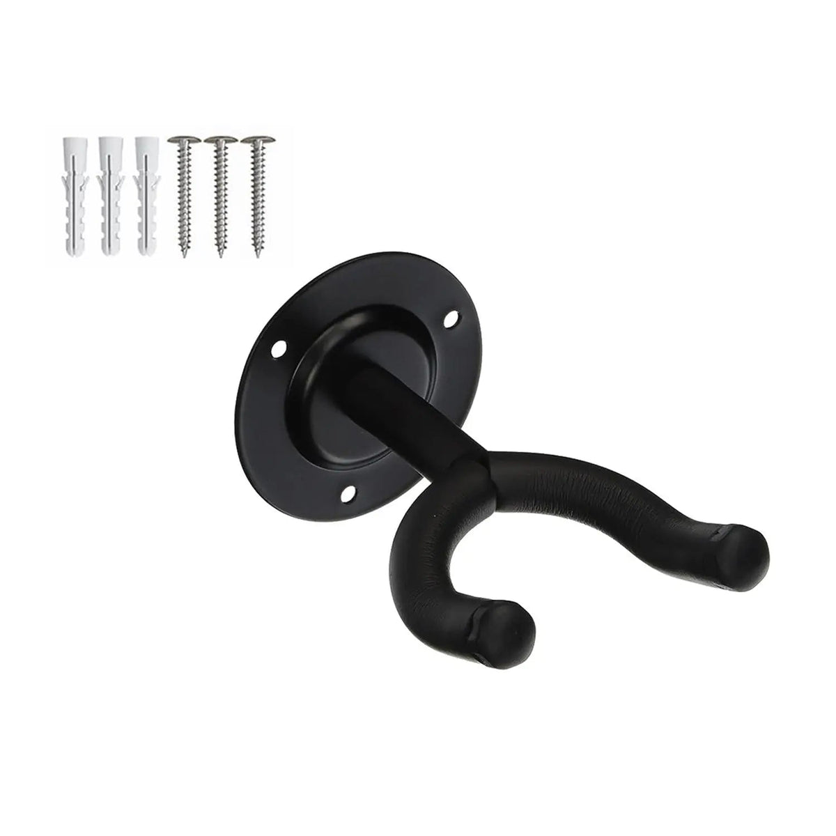 5 Core Guitar Wall Mount 3Pc Wall Mount for Classical Electric Acoustic Bass Guitars for Home Studio - HONORABLE VETERANS SOLUTIONS
