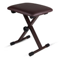 5 Core Keyboard Bench 2 Inch Padded Cushioned Piano Stool Height Adjustable 19" Guitar Seat Portable - HONORABLE VETERANS SOLUTIONS