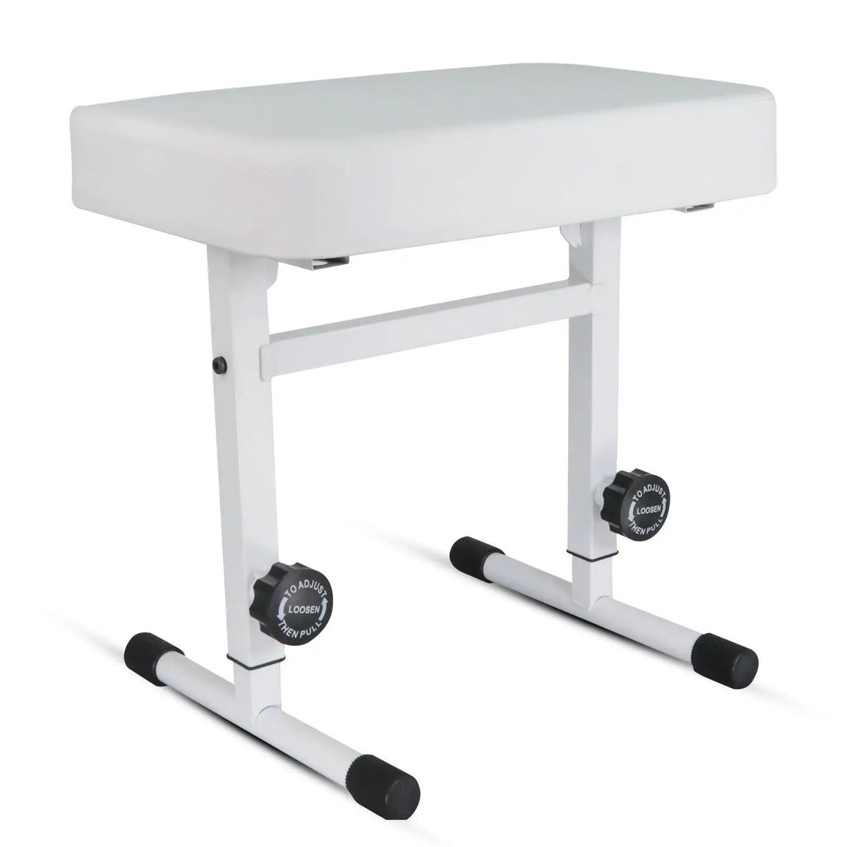5 Core Keyboard Bench 3" Padded Cushioned Piano Stool Height Adjustable Guitar Seat Folding Portable - HONORABLE VETERANS SOLUTIONS