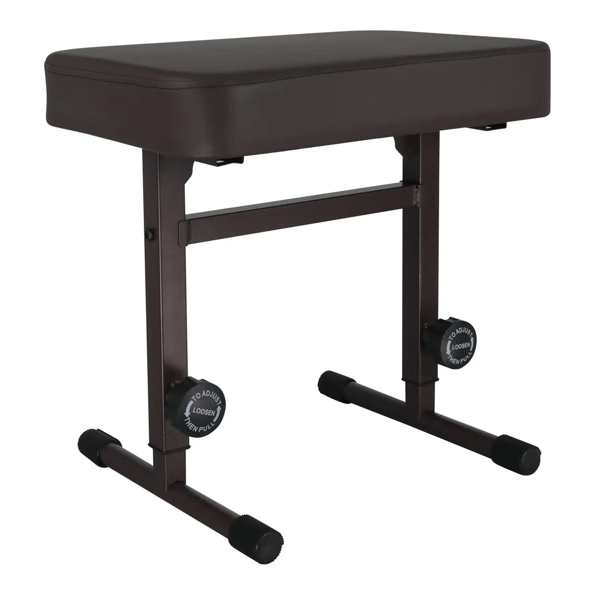 5 Core Keyboard Bench 3" Padded Cushioned Piano Stool Height Adjustable Guitar Seat Folding Portable - HONORABLE VETERANS SOLUTIONS