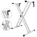 5 Core Keyboard Stand Dual X Shape Adjustable Foldable Portable Key Board DJ Controller Stands - HONORABLE VETERANS SOLUTIONS