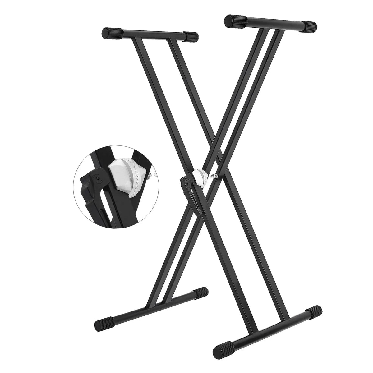5 Core Keyboard Stand Dual X Shape Gear Adjustable Foldable Portable Key Board DJ Controller Stands - HONORABLE VETERANS SOLUTIONS