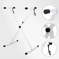 5 Core Keyboard Stand X Shape Height Adjustable Foldable Portable Key Board DJ Controller Stands - HONORABLE VETERANS SOLUTIONS