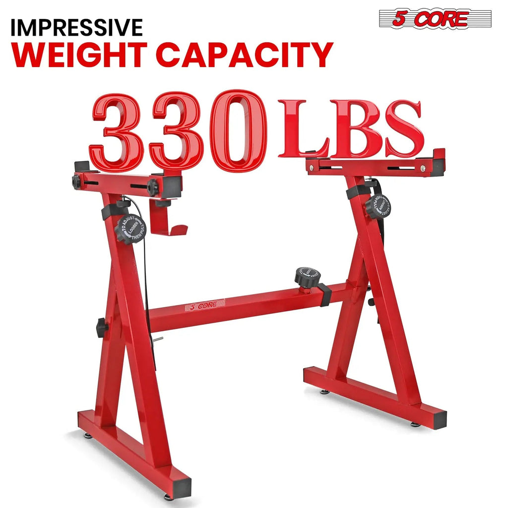 5 Core Keyboard Stand Z Shape Adjustable Foldable Heavy Duty Key Board Piano DJ Controller Stands - HONORABLE VETERANS SOLUTIONS