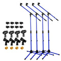 5 Core Mic Stand Floor 4Pc Adjustable 72" Tripod Microphone Stands w Telescoping Boom Arm - HONORABLE VETERANS SOLUTIONS