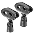 5 Core Microphone Clip Holder 2 Pieces with Screw Adapters 5/8 to 3/8 Inch - HONORABLE VETERANS SOLUTIONS