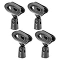 5 Core Microphone Clip Holder 4 Pieces with Screw Adapters 5/8 to 3/8 Inch - HONORABLE VETERANS SOLUTIONS