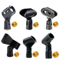 5 Core Microphone Clip Holder 6 Pieces with Screw Adapters 5/8 to 3/8 Inch - HONORABLE VETERANS SOLUTIONS