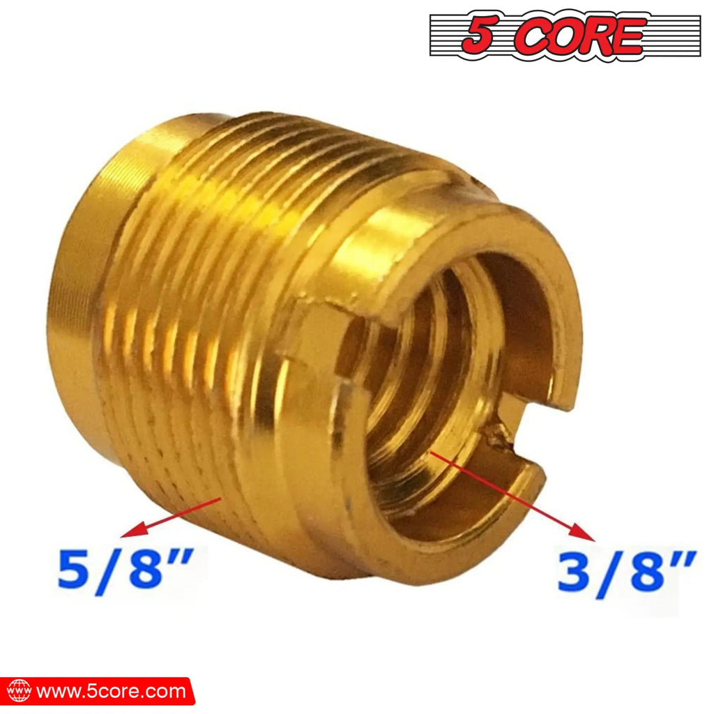 5 Core Microphone Clip Holder 6 Pieces with Screw Adapters 5/8 to 3/8 Inch - HONORABLE VETERANS SOLUTIONS