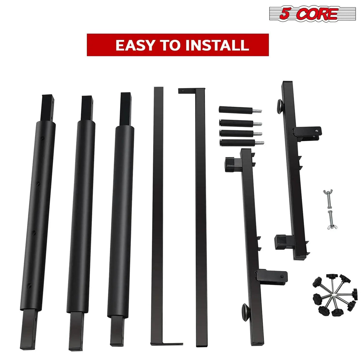 5 Core Multi Guitar Rack Stand Floor 3 Slot Adjustable Flying V Guitars Holder - HONORABLE VETERANS SOLUTIONS