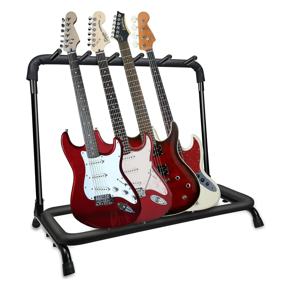 5 Core Multi Guitar Rack Stand Floor 5 Slot Adjustable Flying V Guitars Holder - HONORABLE VETERANS SOLUTIONS
