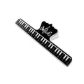 5 Core Music Sheet Holder Clip Durable Black Plastic Page Holder for Piano Keyboard Violin - HONORABLE VETERANS SOLUTIONS