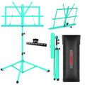 5 Core Music Stand Adjustable 52" Desktop Book Stands Sheet Holder All Metal Portable Bookstand - HONORABLE VETERANS SOLUTIONS
