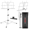 5 Core Music Stand Adjustable 52" Desktop Book Stands Sheet Holder All Metal Portable Bookstand - HONORABLE VETERANS SOLUTIONS