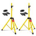 5 Core Speaker Stand Pair Height Adjustable 54" Heavy Duty PA DJ Tripod Studio Monitor Stands - HONORABLE VETERANS SOLUTIONS