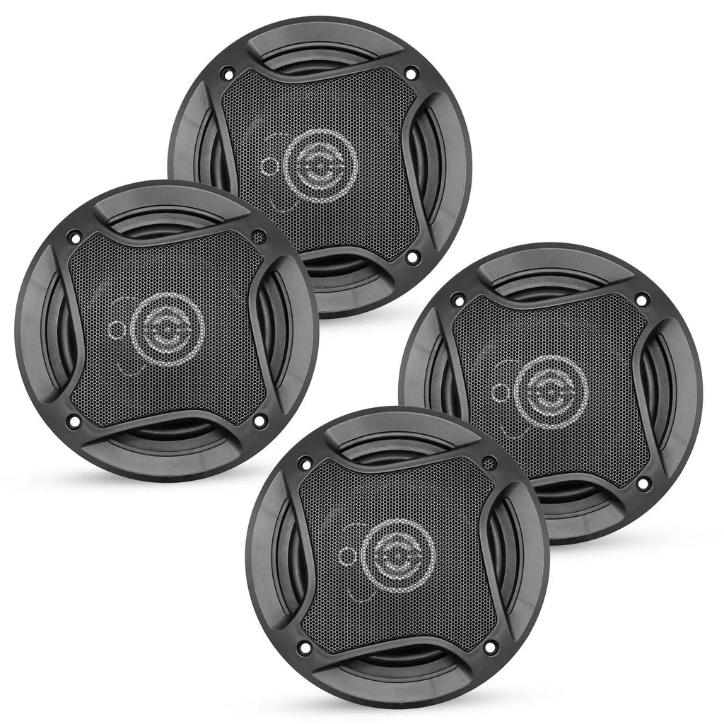5Core Coaxial Car Door Speakers 5.25” 2Pair 350W 4Ohm 2 Way Component Subwoofer Audio w Super Tweeter - HONORABLE VETERANS SOLUTIONS
