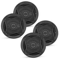 5Core Coaxial Car Door Speakers 6” 4Pcs 500W 4Ohm 2 Way Component Subwoofer Audio w Super Tweeter - HONORABLE VETERANS SOLUTIONS