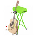 5Core Guitar Stool 3.15" Padded Chair Foldable Heavy Duty Music Seat Built in Foot Rest Guitar Stand - HONORABLE VETERANS SOLUTIONS