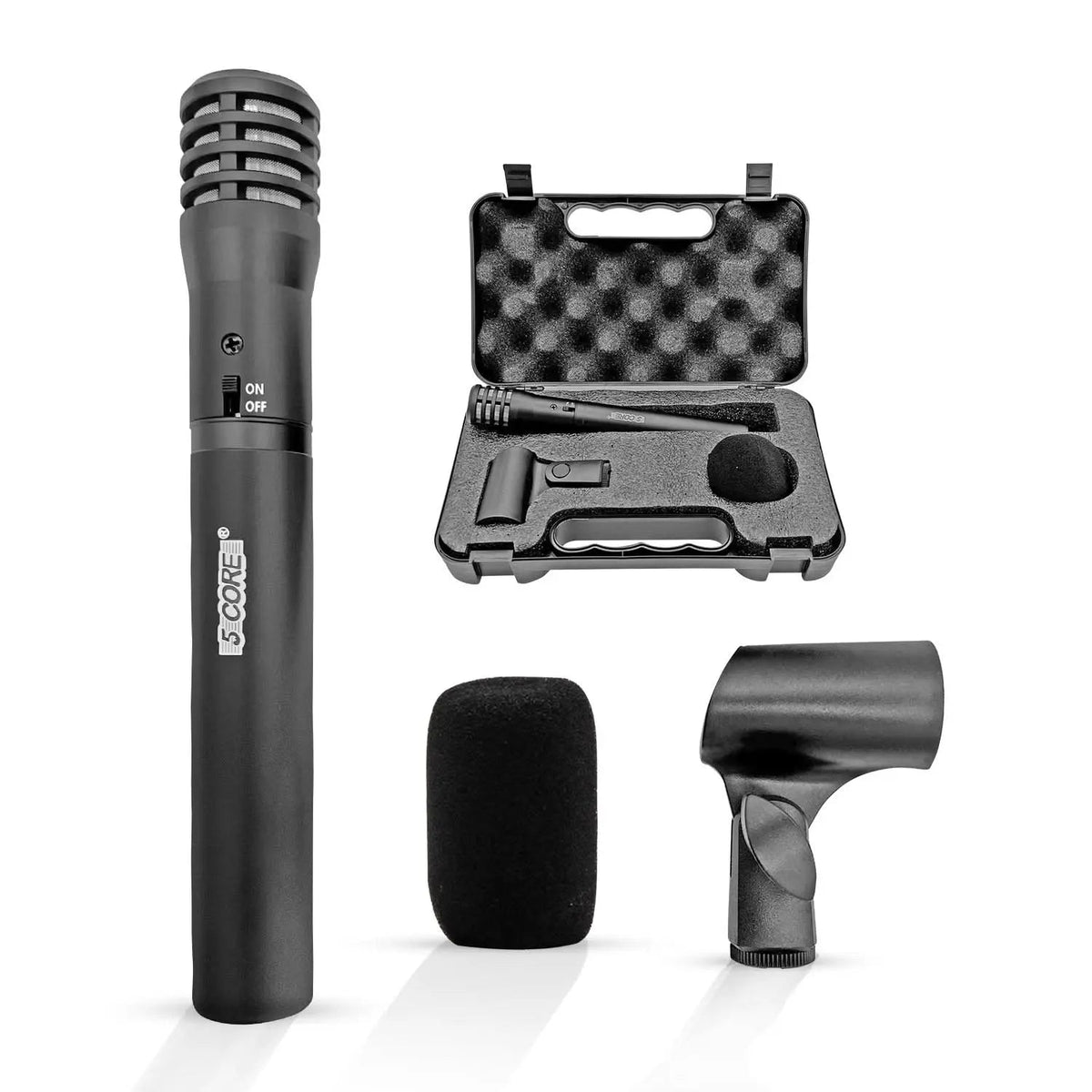 5Core Instrument Microphone Professional XLR Cardioid Pencil Stick Condenser Mic - HONORABLE VETERANS SOLUTIONS