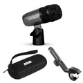 5Core Snare Mic XLR Cardioid Tom Drum Kick Instrument Microphone BLACK - HONORABLE VETERANS SOLUTIONS