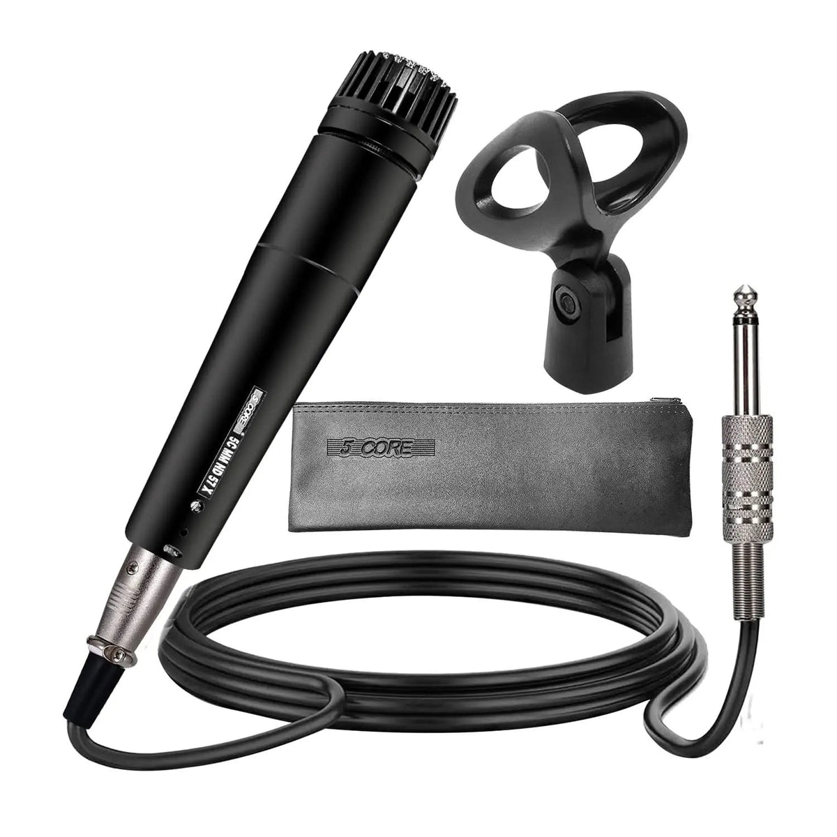 5Core XLR Microphone Dynamic Mic Karaoke Singing Studio Microfono Handheld Mics - HONORABLE VETERANS SOLUTIONS