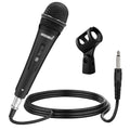 5Core XLR Microphone Dynamic Mic Karaoke Singing Studio Mics Handheld Microfono - HONORABLE VETERANS SOLUTIONS