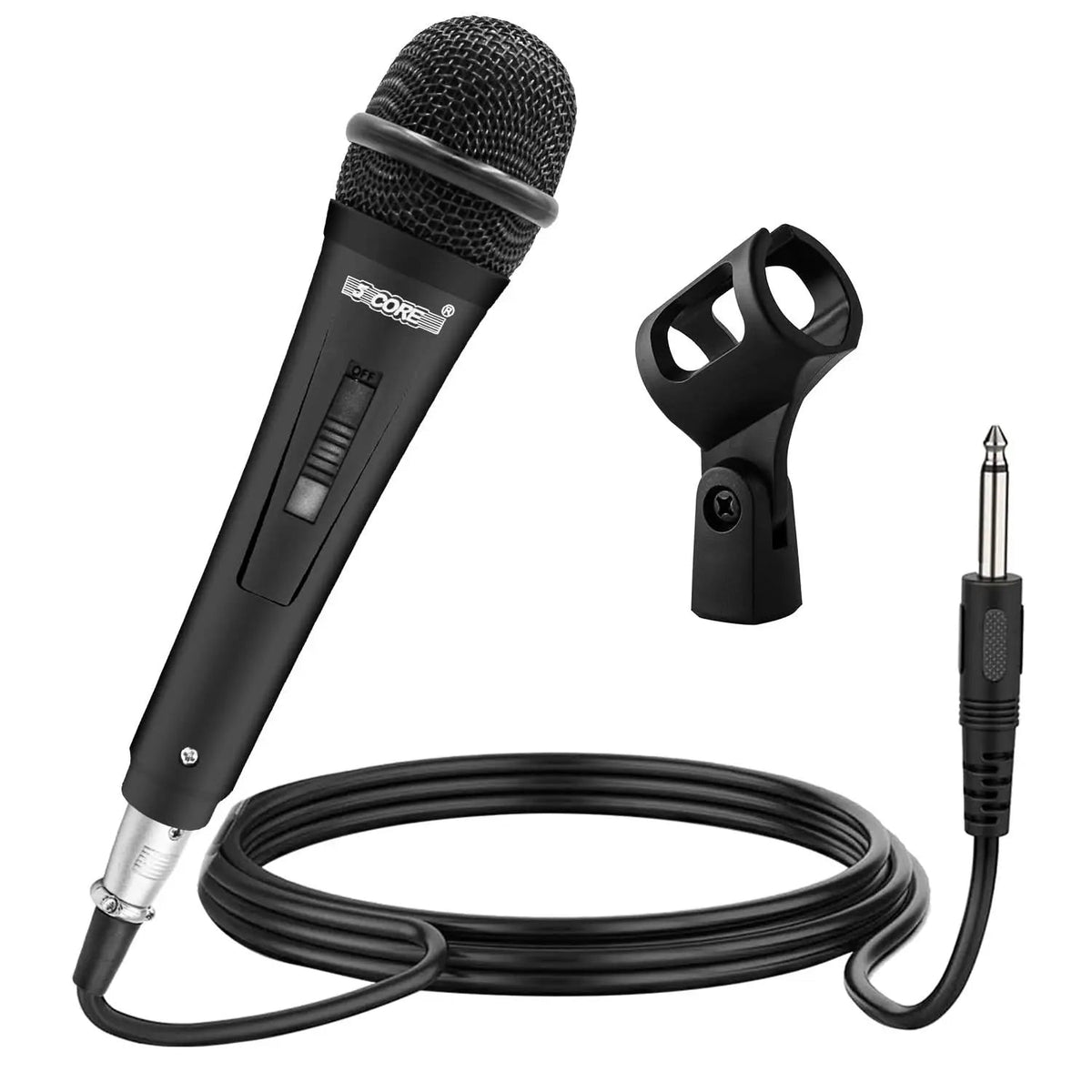 5Core XLR Microphone Dynamic Mic Karaoke Singing Studio Mics Handheld Microfono - HONORABLE VETERANS SOLUTIONS