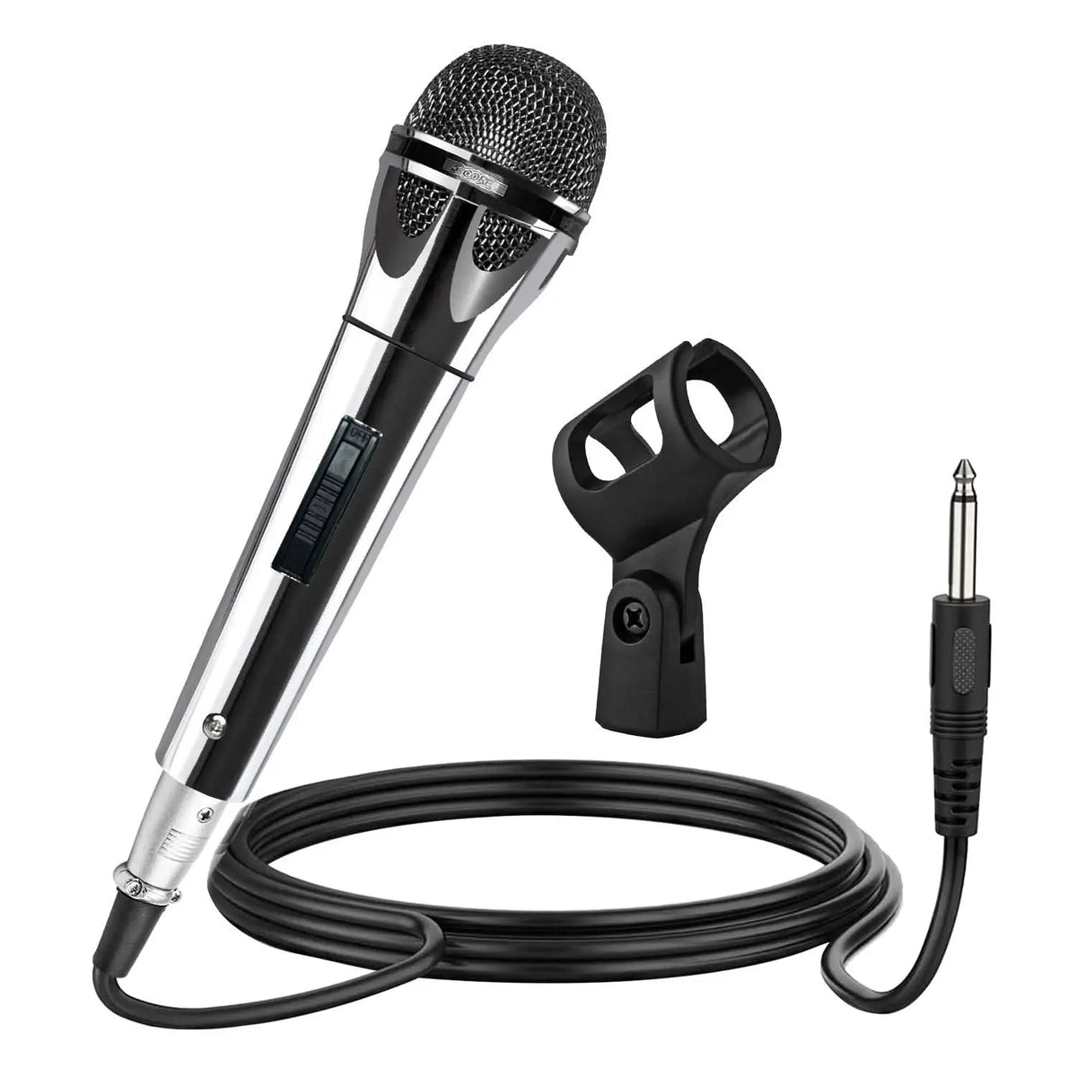 5Core XLR Microphone Dynamic Mic Karaoke Singing Studio Mics Handheld Microfono - HONORABLE VETERANS SOLUTIONS