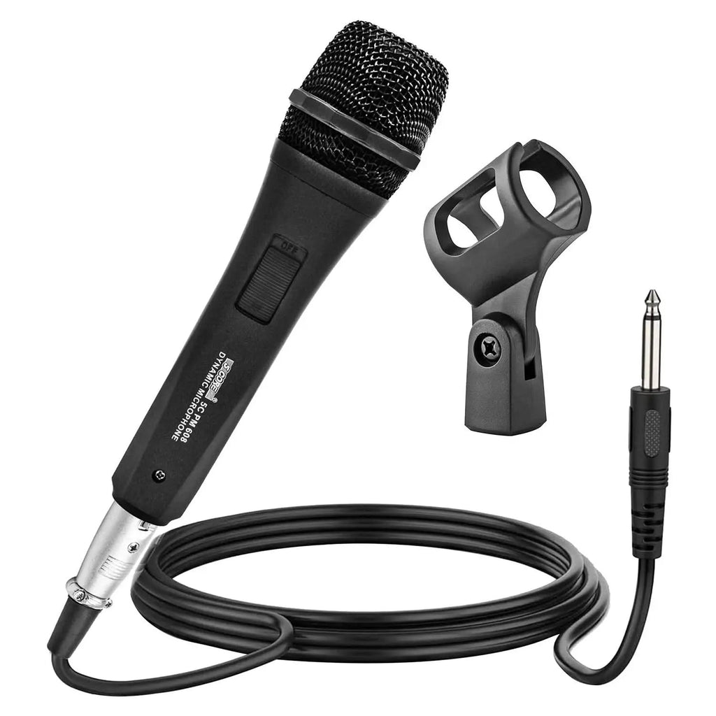 5Core XLR Microphone Dynamic Mic Karaoke Singing Studio Mics Handheld Microfono - HONORABLE VETERANS SOLUTIONS