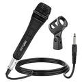 5Core XLR Microphone Dynamic Mic Karaoke Singing Studio Mics Handheld Microfono - HONORABLE VETERANS SOLUTIONS