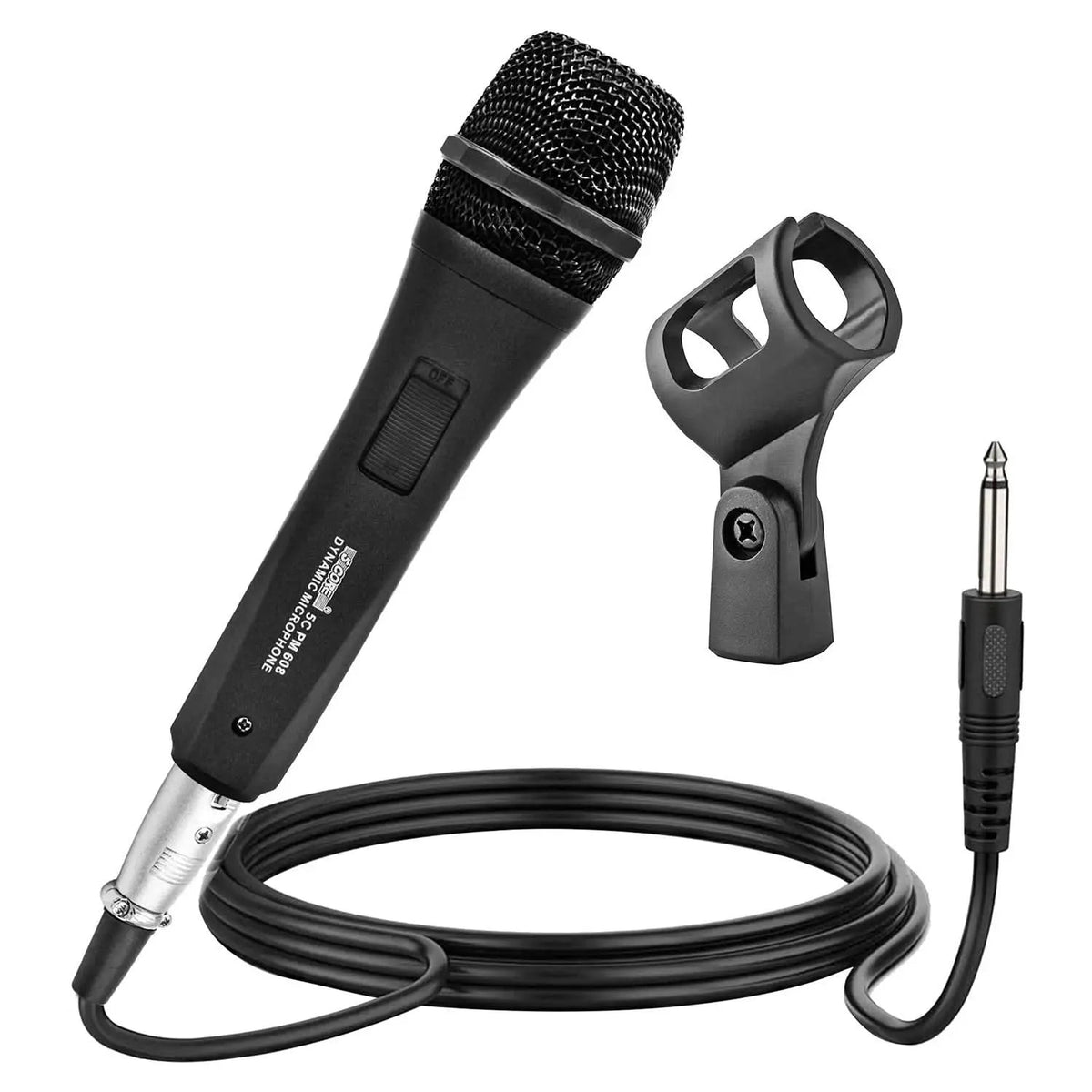 5Core XLR Microphone Dynamic Mic Karaoke Singing Studio Mics Handheld Microfono - HONORABLE VETERANS SOLUTIONS