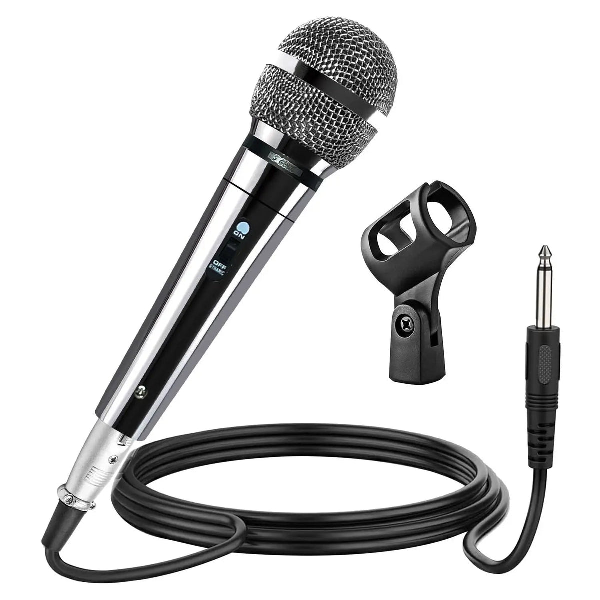 5Core XLR Microphone Dynamic Mic Karaoke Singing Studio Mics Handheld Microfono - HONORABLE VETERANS SOLUTIONS