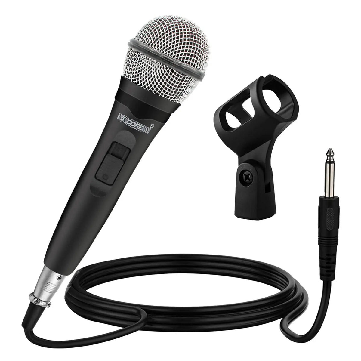 5Core XLR Microphone Dynamic Mic Karaoke Singing Studio Mics Handheld Microfono - HONORABLE VETERANS SOLUTIONS
