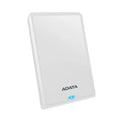ADATA 1TB HV620S Slim External Hard Drive, 2.5", USB 3.2, 11.5mm Thick, White - HONORABLE VETERANS SOLUTIONS