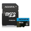 ADATA 64GB Premier MicroSDXC Card with SD Adapter, UHS-I Class 10, A1 App Performance, 85MB/s - HONORABLE VETERANS SOLUTIONS
